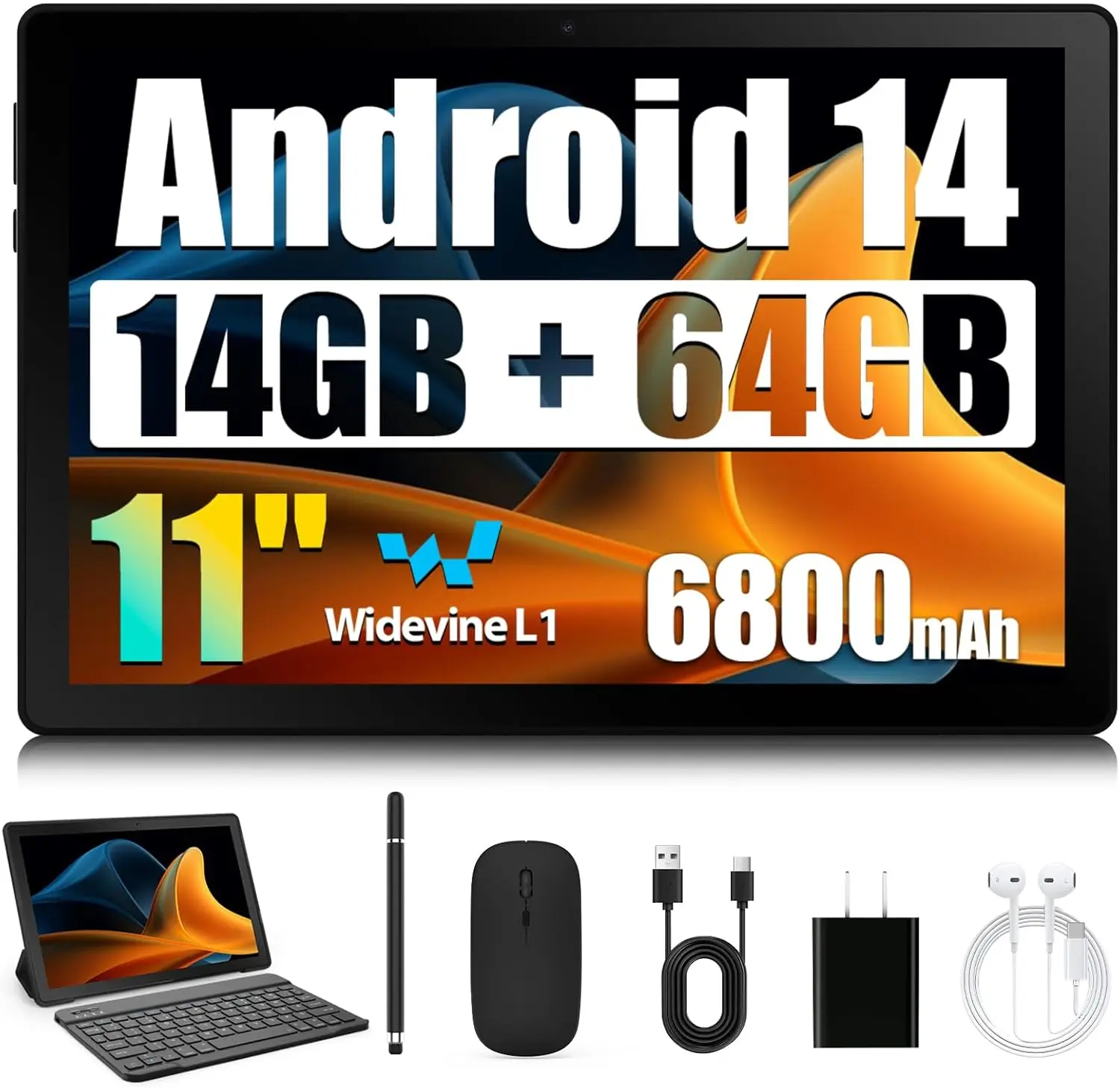 Khadas Vim4 8Gb - URAO 11 inch tablet Android 14