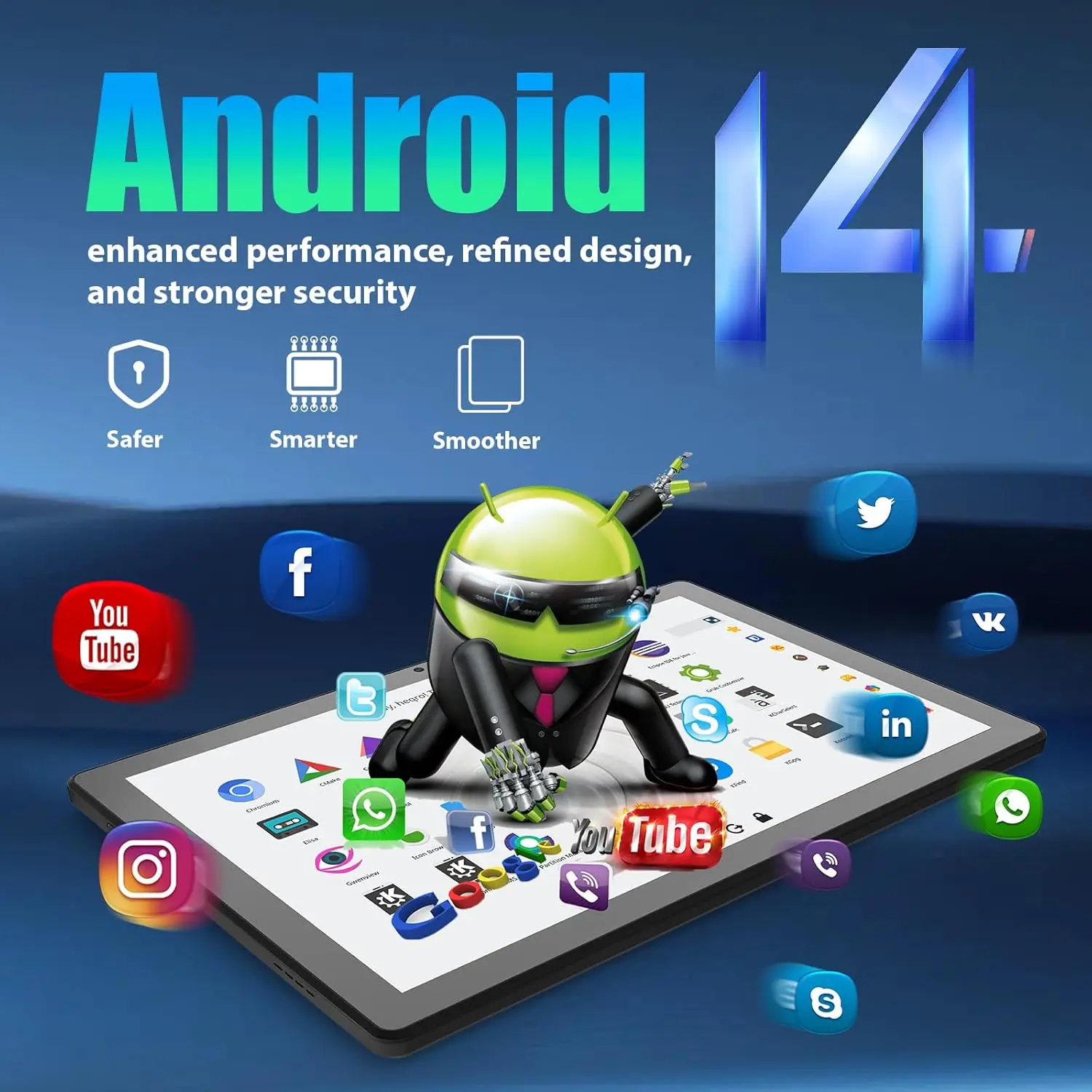 URAO 11 inch tablet Android 14 - Khadas Vim4 8Gb recensie en prijs