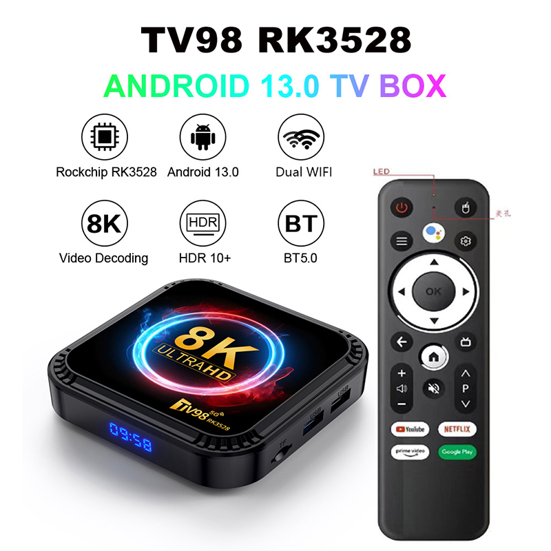 TV98 RK3528 TV Box Android 13  - Radxa Rock 5B 16Gb recensie en prijs